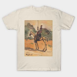 Don Quixote oil on canvas T-Shirt